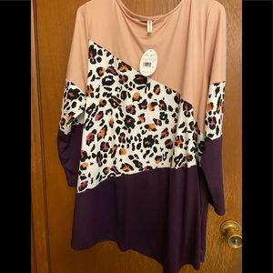 Emerald 3X Tunic BNWT